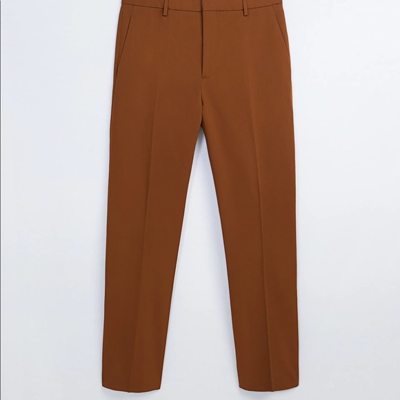 Tapered brown pants - Picture 2 of 3